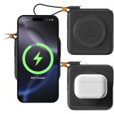 Vue 4 de Chargeur de voyage 3-en-1 30 W 10 000 mAh Xtorm TravelPro