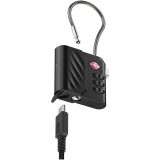 Vue 5 de Cadenas à combinaison Xtorm Lock Tag TSA avec traceur de localisation