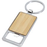 Vue 1 de Porte-clés en bambou avec décapsuleur Snapper