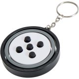 Vue 1 de Porte-clés fidget gyroscope en plastique recyclé Spinx