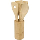 Vue 1 de Ensemble d’outils de cuisine Tala en bambou