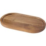 Vue 1 de Plateau de service Edge en acacia