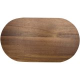 Vue 3 de Plateau de service Edge en acacia