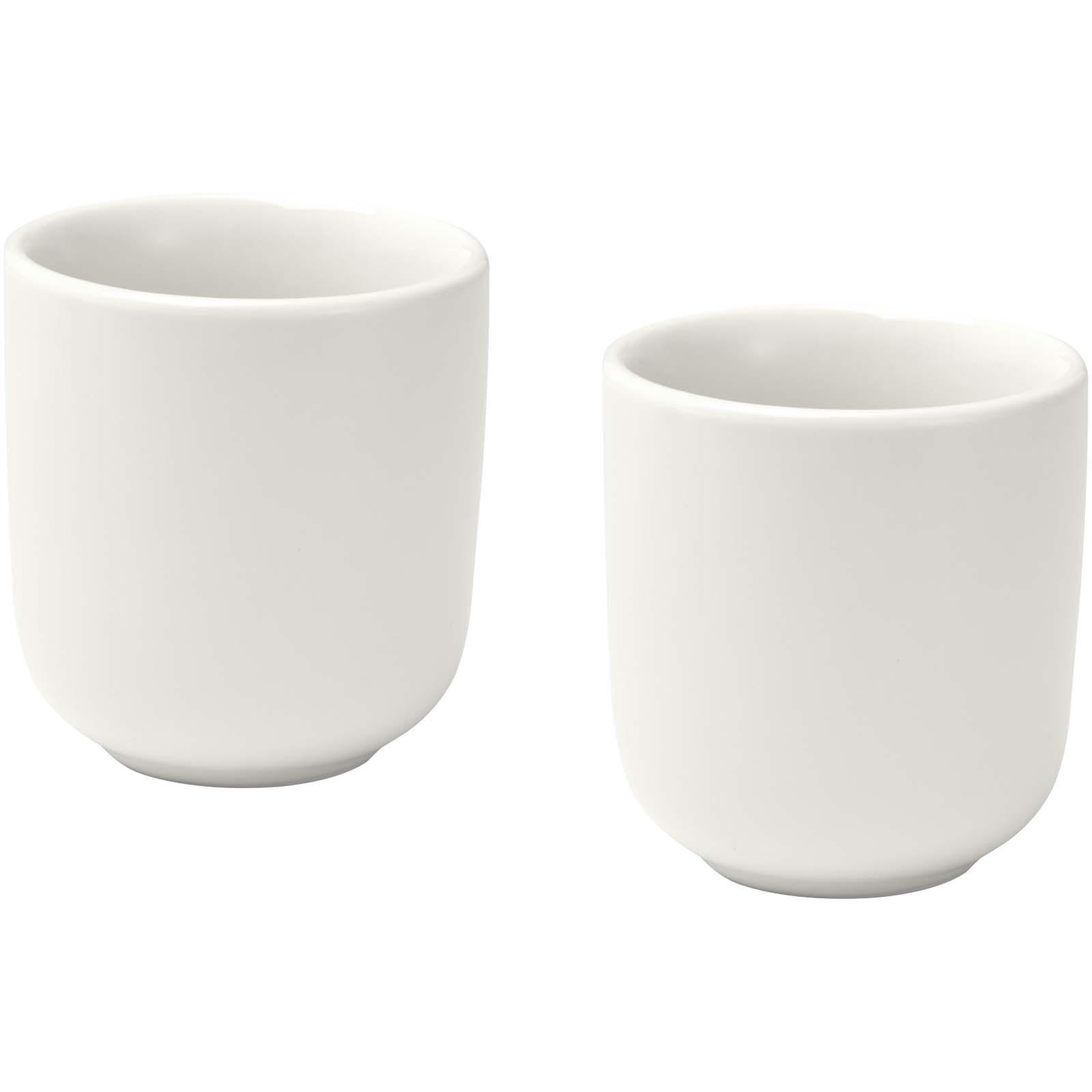 Tasses à expresso Male en céramique de 90 ml - set de 2 en finition mate