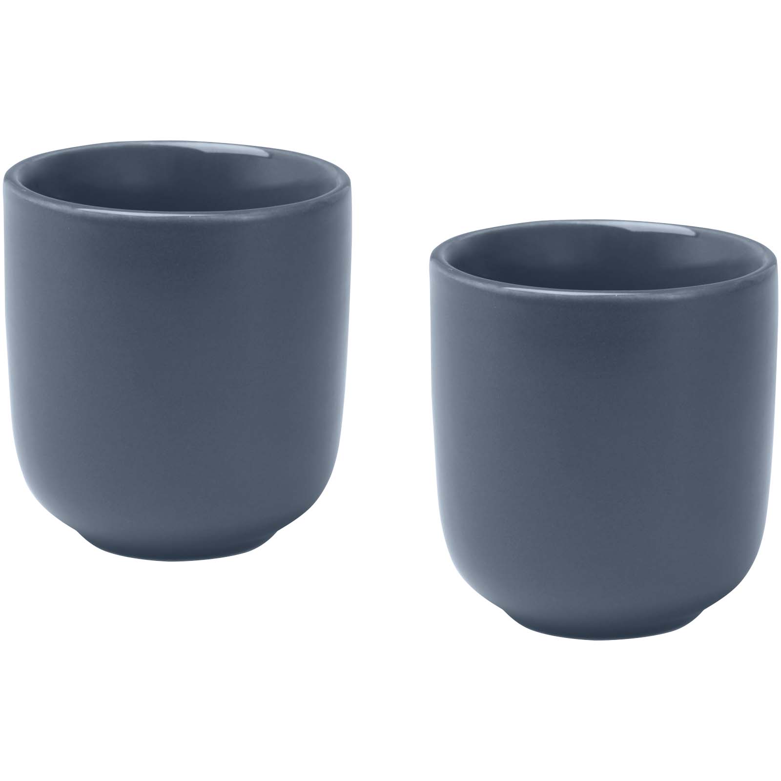 Tasses à expresso Male en céramique de 90 ml - set de 2 en finition mate