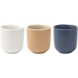 Vue 9 de Tasses à expresso Male en céramique de 90 ml - set de 2 en finition mate