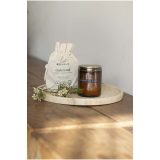 Vue 3 de Bougie parfumée Wellmark parfum bois de cèdre