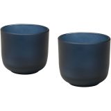 Vue 1 de Gobelets en verre Male de 200 ml - lot de 2 en finition mate