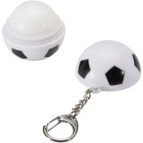 Vue 1 de Baume à lèvres vanille en forme de ballon de football Rami avec FPS 15 et porte-clés