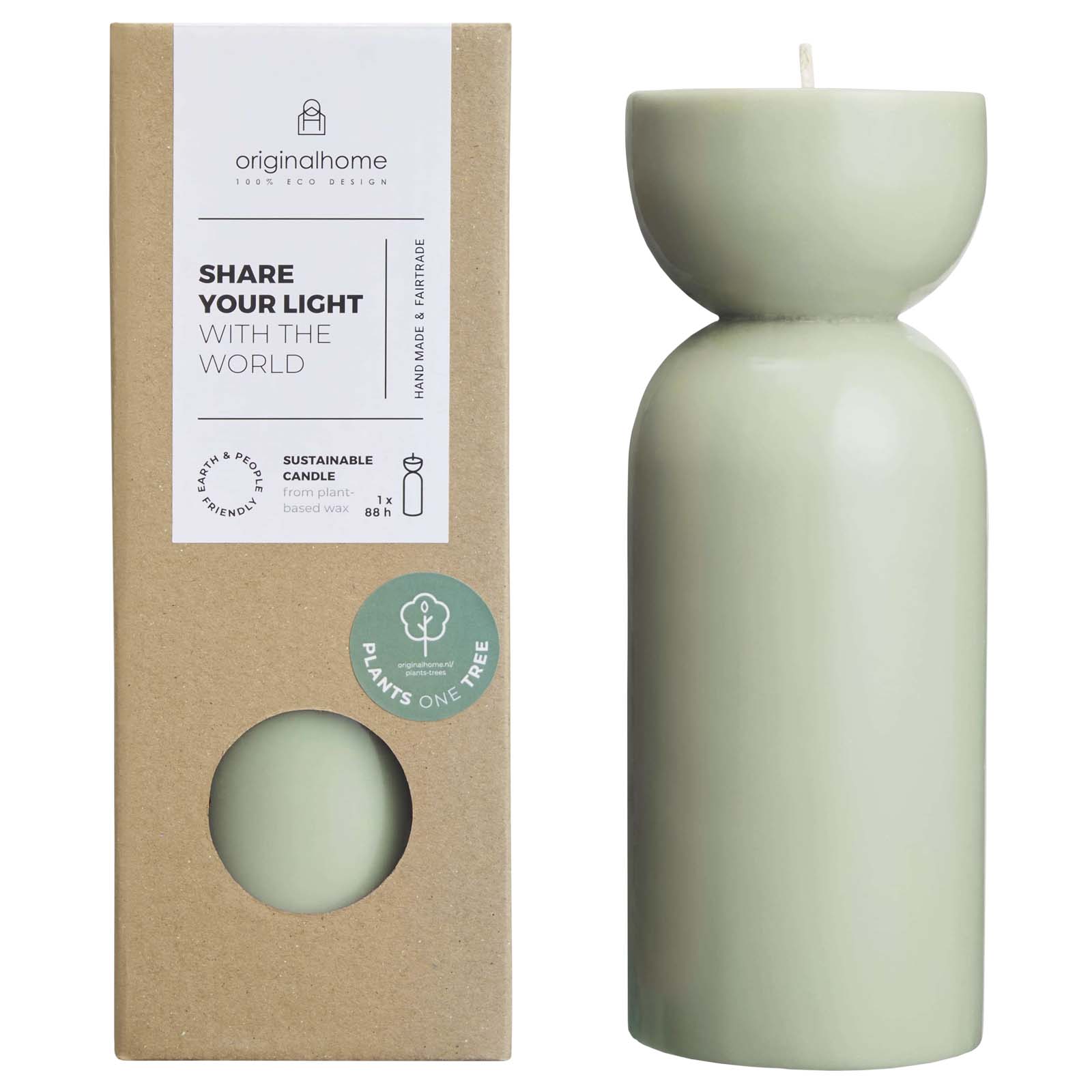 Bougie bio Originalhome de taille moyenne