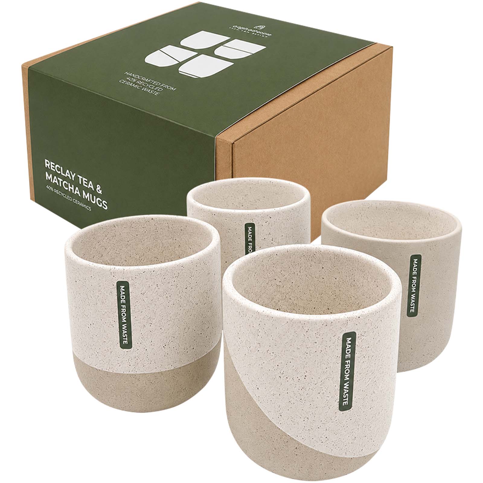 Lot de tasses à thé et à matcha Reclay 350 ml d'Originalhome