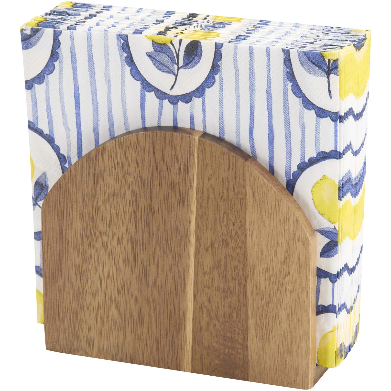 Porte-serviettes en bois d'acacia