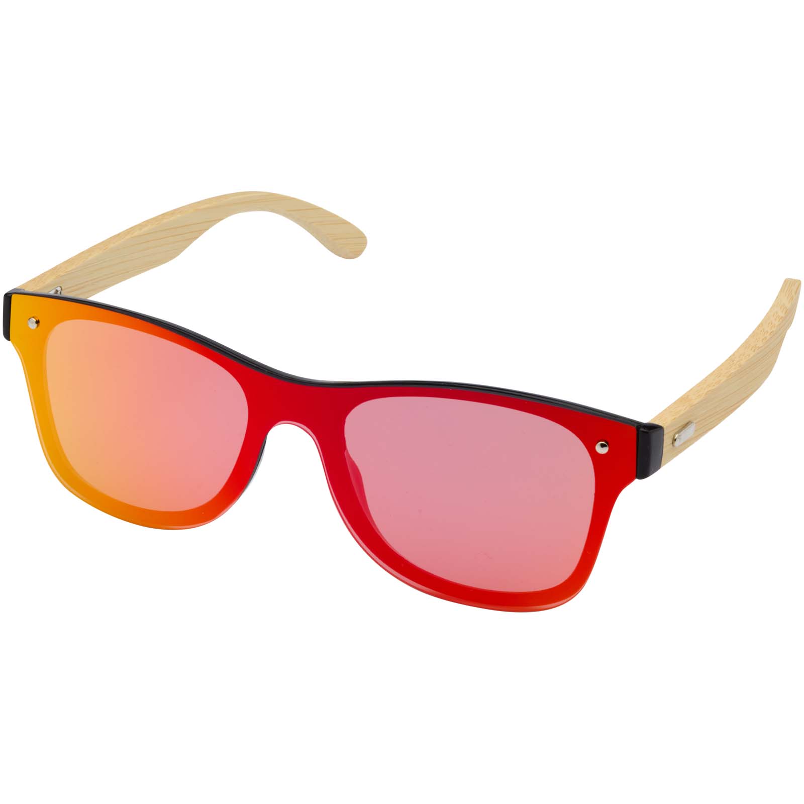 Lunettes de soleil Tan avec branches en bambou