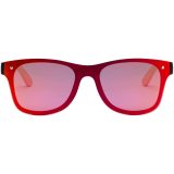 Vue 5 de Lunettes de soleil Tan avec branches en bambou