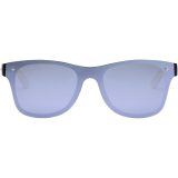Vue 2 de Lunettes de soleil Tan avec branches en bambou