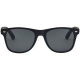Vue 2 de Lunettes de soleil Arlo en bambou avec revêtement noir