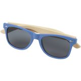 Vue 3 de Lunettes de soleil Sun Ray en bambou