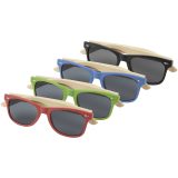 Vue 4 de Lunettes de soleil Sun Ray en bambou