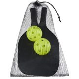 Vue 5 de Jeu de raquettes Enrique dans une pochette en filet