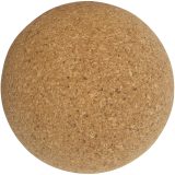 Vue 2 de Balle de yoga en liège Trikona- set de 2