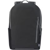 Vue 2 de Sac à dos Aqua pour ordinateur portable 15 pouces recyclé certifié GRS et résistant à l'eau.21 L