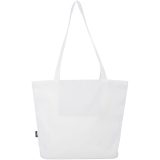 Vue 3 de Sac shopping Panama de 20 L avec fermeture éclair recyclé certifié GRS