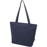Vue 9 de Sac shopping Panama de 20 L avec fermeture éclair recyclé certifié GRS