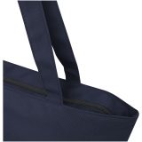 Vue 12 de Sac shopping Panama de 20 L avec fermeture éclair recyclé certifié GRS
