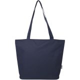 Vue 10 de Sac shopping Panama de 20 L avec fermeture éclair recyclé certifié GRS