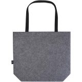 Vue 3 de Sac shopping à soufflets Felta GRS en feutrine recyclée de 20L