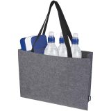 Vue 4 de Sac shopping à soufflets Felta GRS en feutrine recyclée de 20L