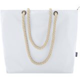 Vue 2 de Sac shopping Panama recyclé GRS isotherme de plage avec poignées en cordelette 23L