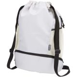 Vue 8 de Sac de sport Varyon à cordon en matériaux recyclés certifiés GRS avec compartiment inférieur de 18 L
