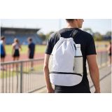 Vue 14 de Sac de sport Varyon à cordon en matériaux recyclés certifiés GRS avec compartiment inférieur de 18 L