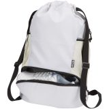 Vue 11 de Sac de sport Varyon à cordon en matériaux recyclés certifiés GRS avec compartiment inférieur de 18 L