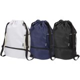 Vue 6 de Sac de sport Varyon à cordon en matériaux recyclés certifiés GRS avec compartiment inférieur de 18 L