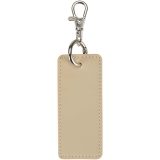 Vue 7 de Porte-clés rectangulaire à breloques en matériaux recyclés certifié GRS Resi Plus