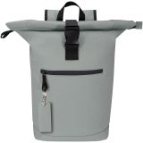 Vue 5 de Porte-clés rectangulaire à breloques en matériaux recyclés certifié GRS Resi Plus