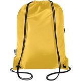 Vue 7 de Sac à cordon Oriole en RPET avec poche avant zippée, 5 L