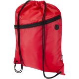 Vue 9 de Sac à cordon Oriole en RPET avec poche avant zippée, 5 L