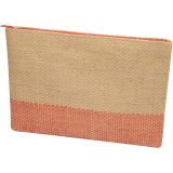 Vue 7 de Pochette en papier paille Rhythm avec fermeture à glissière, 3 L