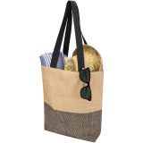Vue 3 de Sac fourre-tout en papier paille Rhythm, 10 L