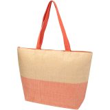 Vue 8 de Grand sac fourre-tout en papier paille Rhythm avec fermeture à glissière, 21 L