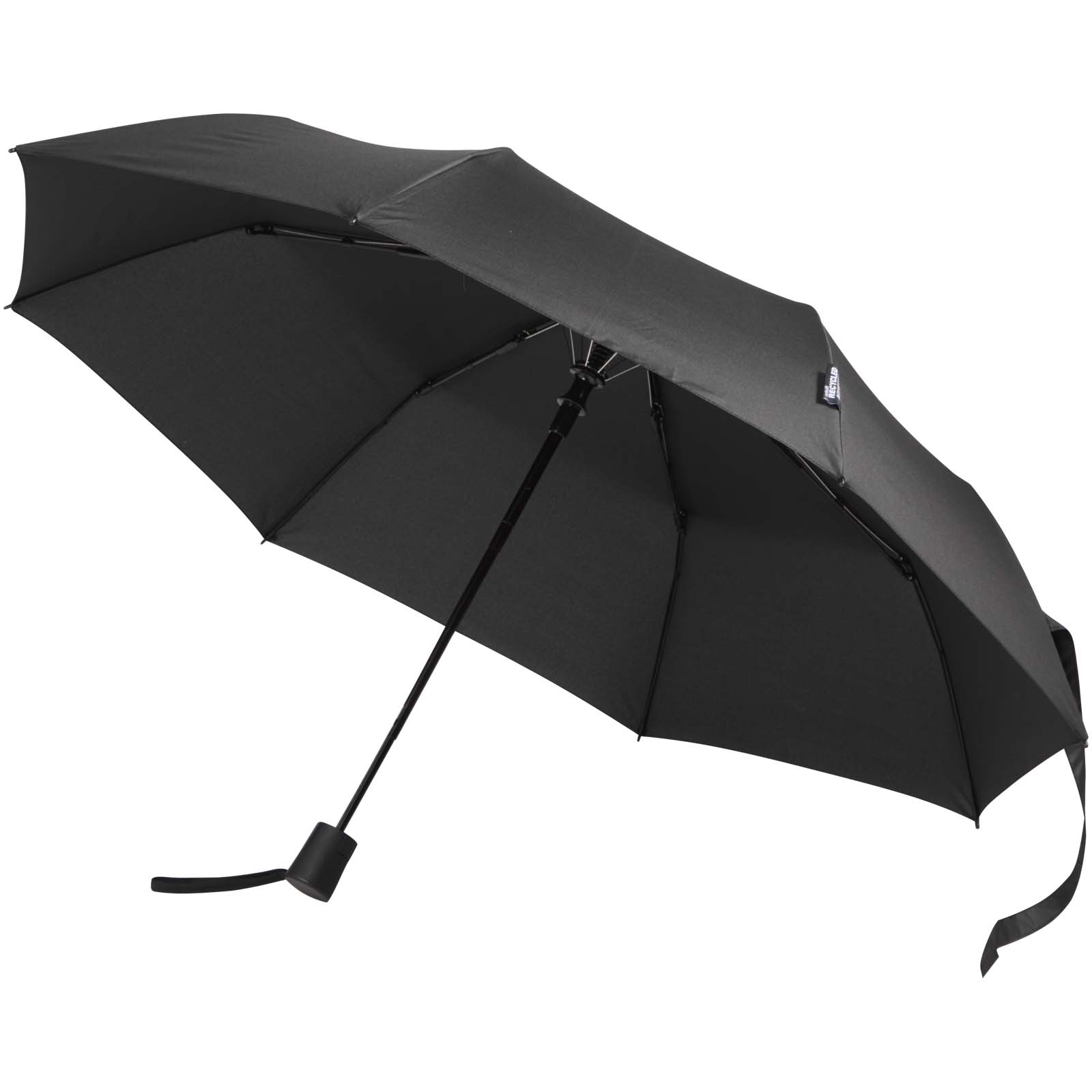 Parapluie pliable Agnes 21 pouces à ouverture automatique en RPET