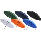 Vue 5 de Parapluie pliable Renee de 58 cm à ouverture et fermeture automatiques