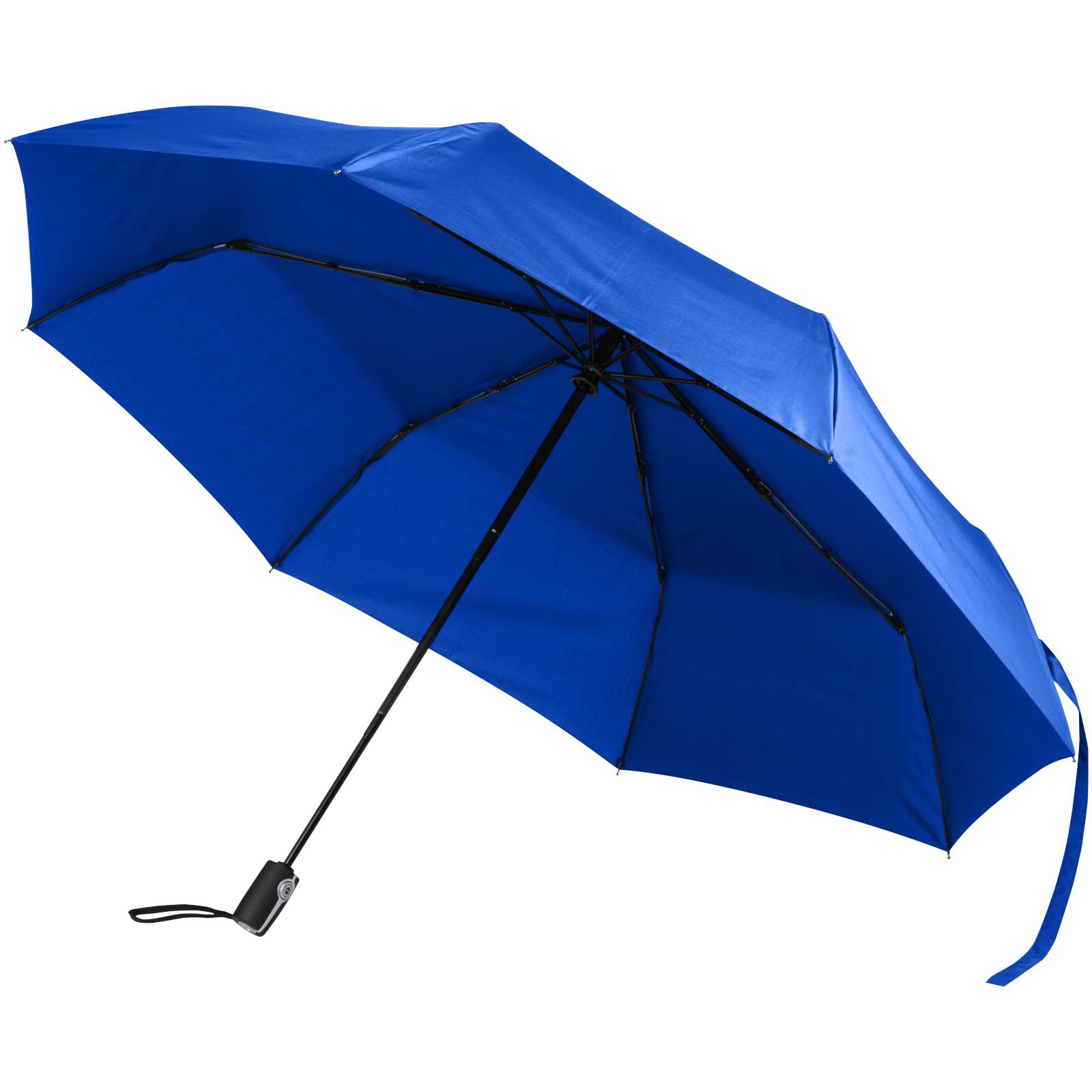 Parapluie pliable Gale de 69 cm à ouverture et fermeture automatiques en RPET