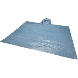Vue 4 de Poncho anti-brouillard dans un étui rond en plastique avec mousqueton