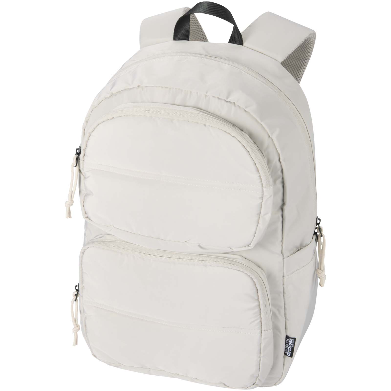 Sac à dos pour ordinateur portable Puffer de 15,6" recyclé et certifié GRS, de15 L