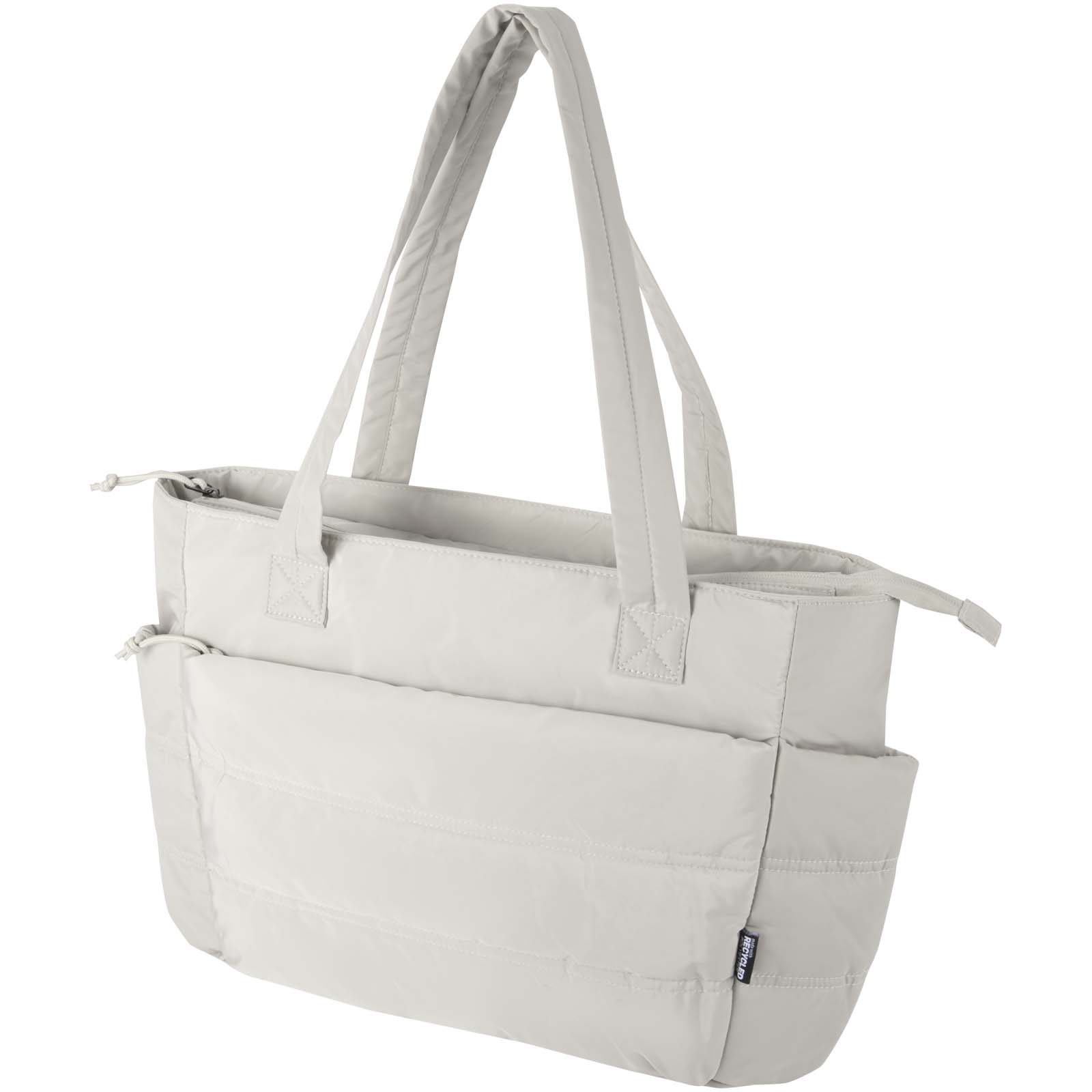 Sac shopping Puffer pour ordinateur portable 15,6" certifié GRS et recyclé de 18 L