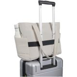 Vue 3 de Sac shopping Puffer pour ordinateur portable 15,6" certifié GRS et recyclé de 18 L